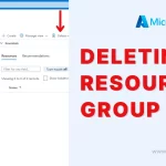 how to delete resource group in azure