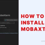 how to install mobaxterm in windows