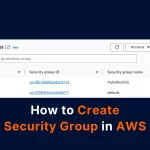 how to create security group in aws